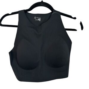 Offline by Aerie Goals Women’s Black High Neck Racerback Sports Bra Sz L NWT